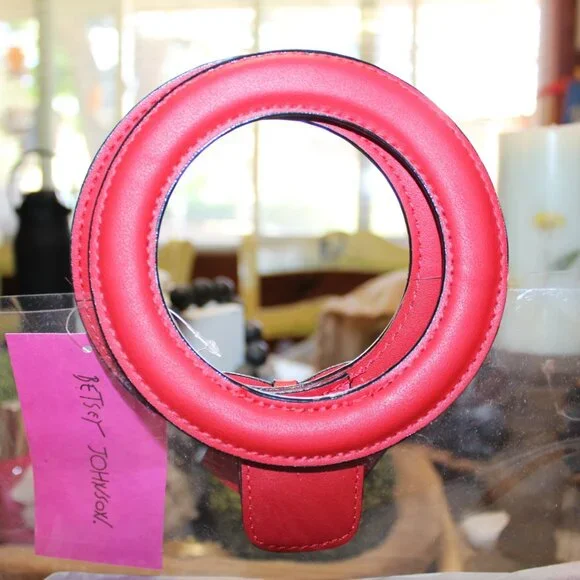 NWT Betsey Johnon Clear tote purse with polka dot pouch Retro /Pinup CUTE! Fun! - Picture 10 of 10